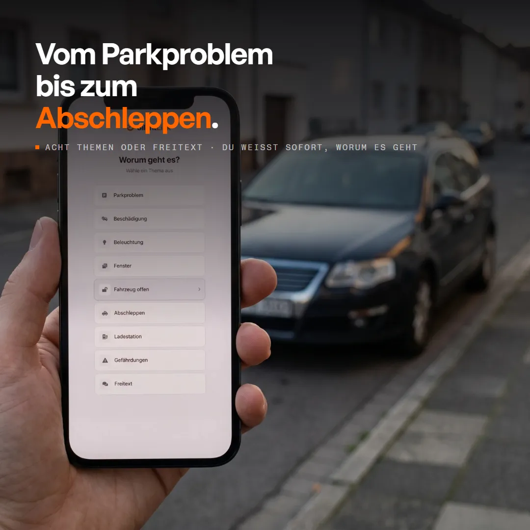 DriveID — QR-Code-Aufkleber fürs Auto — innen an der Windschutzscheibe, Produktbild 4
