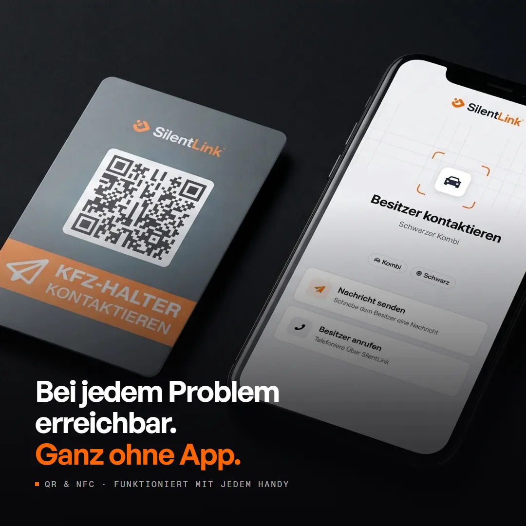 DriveID — QR-Code-Aufkleber fürs Auto — innen an der Windschutzscheibe, Produktbild 5