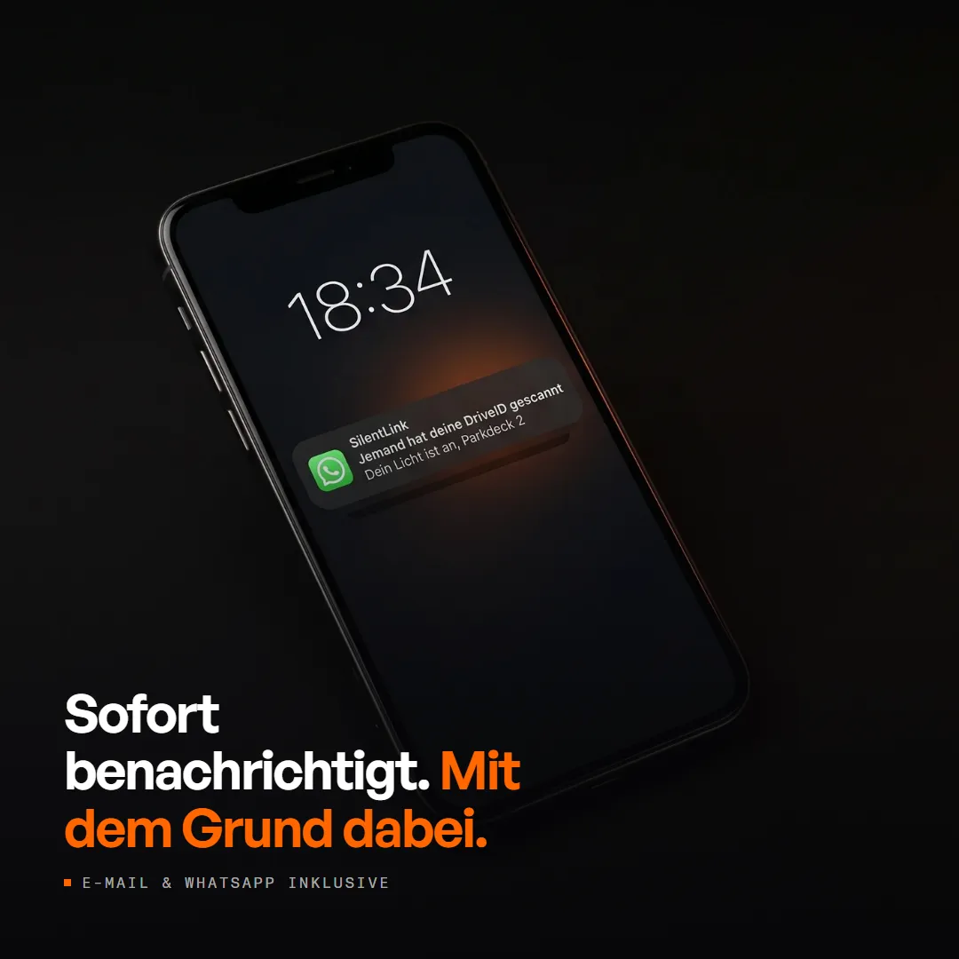 DriveID — QR-Code-Aufkleber fürs Auto — innen an der Windschutzscheibe, Produktbild 6